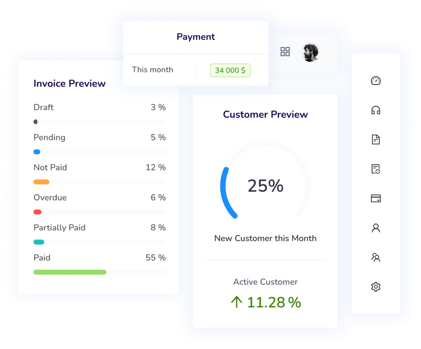 no-code app erp crm business app builder
